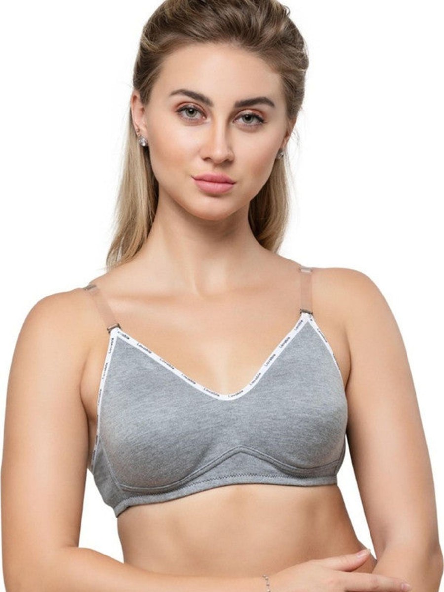 Bra Lovable | Lovable Non Padded Non Wired Full Coverage Bra Nexa 2_ Grey