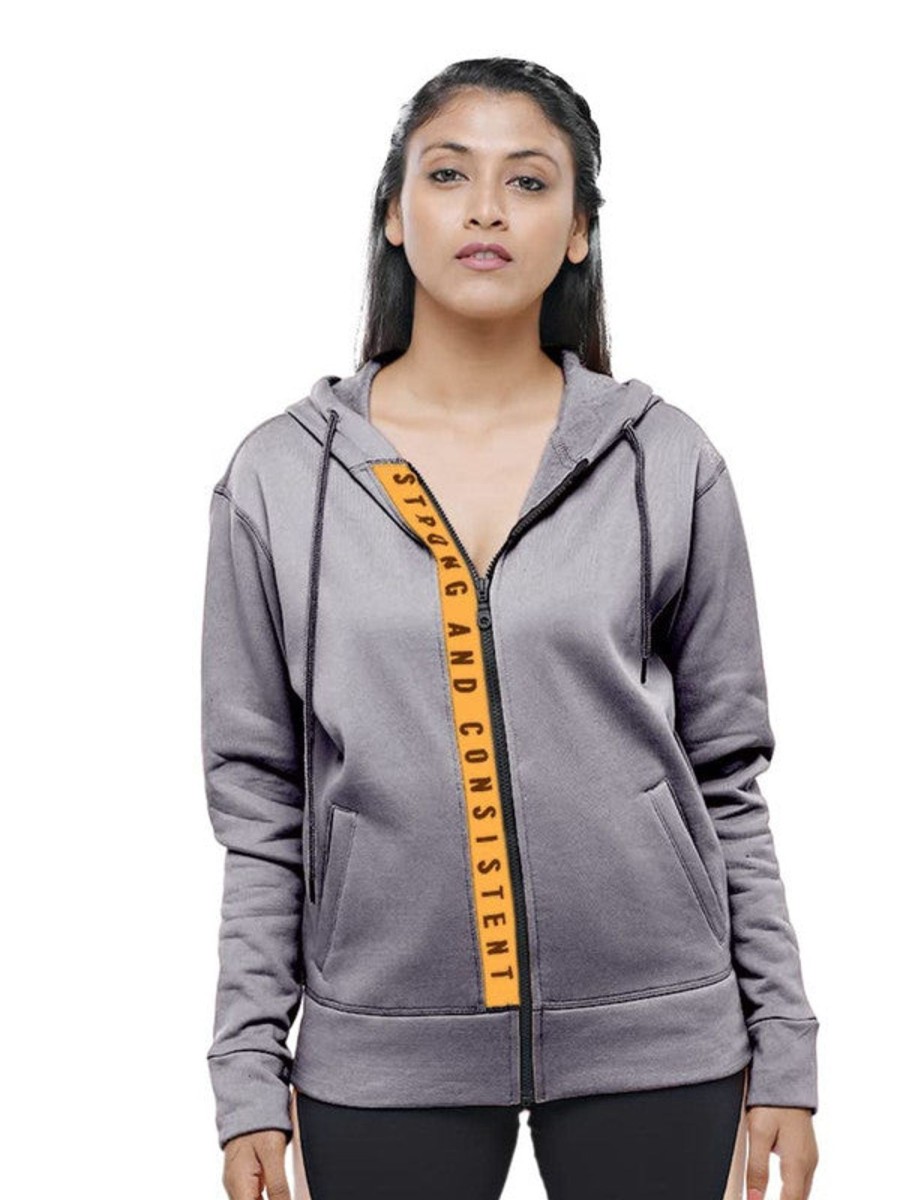 Winterwear Lovable | Women Solid Jackets Nd Jacket_ Grey