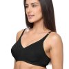 Bra Lovable | Lovable Non Padded Non Wired Full Coverage Bra Ces-218 Black