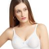 Bra Daisy Dee | Daisy Dee Non Padded Non Wired Full Coverage Bra Nsprstr _ White