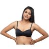 Bra Daisy Dee | Daisy Dee Non Padded Non Wired Medium Coverage Bra -Enchantic_ Black