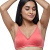 Bra Lovable | Lovable Coral Padded Non Wired Full Coverage Bra Invisi Seamless_C/ Pink