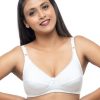 Bra Lovable | Lovable Non Padded Non Wired Full Coverage Bra Encircle Elite_ White