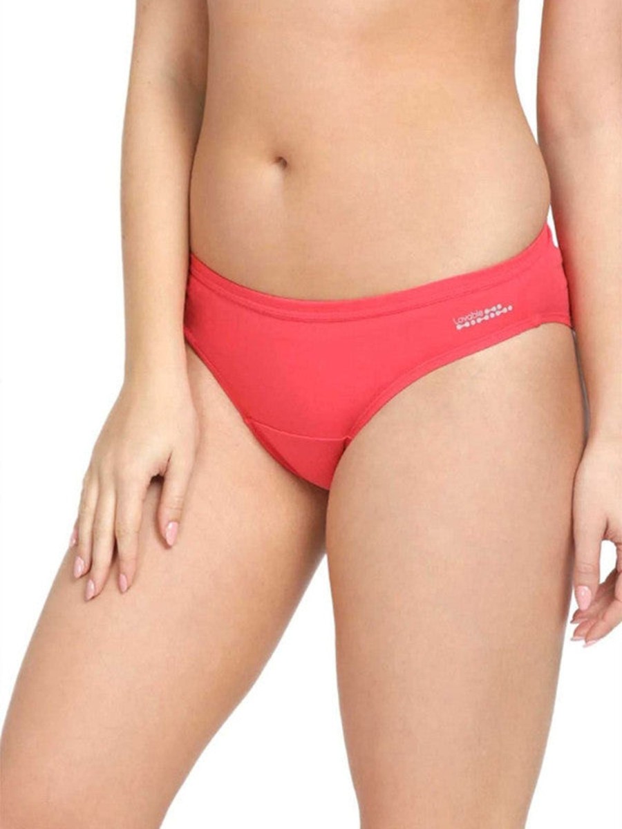 Panty Lovable | Women Solid Premium Panty - Premiumpanties Pink