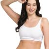 Bra Lovable | Lovable Non Padded Non Wired Full Coverage Bra - Vitality Cami White