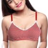 Bra Lovable | Lovable Red-Grey Non Padded Non Wired Full Coverage Bra Nexa 1_Red-Grey Multicolor