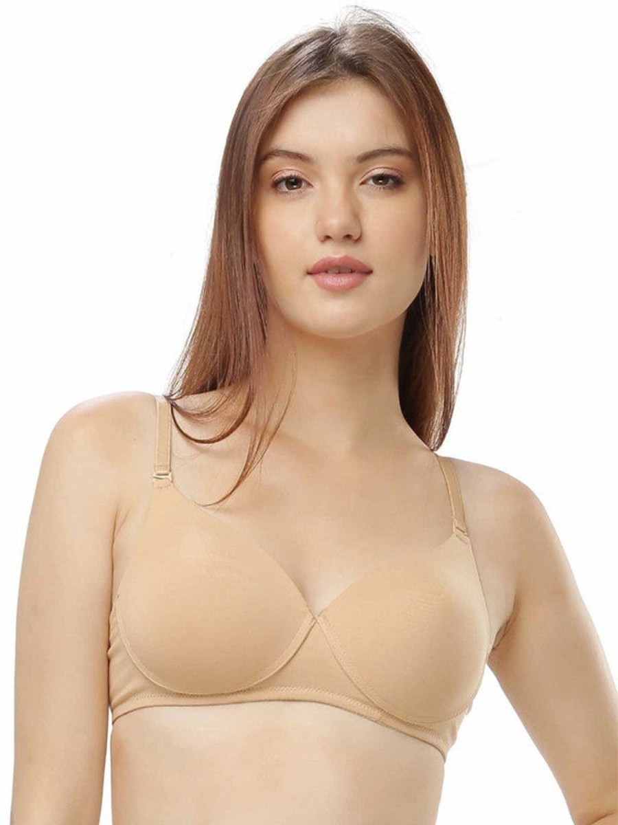 Bra Lovable | Lovable Padded Wired 3/4Th Coverage Bra - Confi-49 Beige