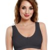 Bra Daisy Dee | Daisy Dee Non Padded Non Wired Full Coverage Sports Bra Nlra_ Black