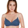 Bra Daisy Dee | Daisy Dee Denim Padded Non Wired Full Coverage Bra Njzz_D. Blue