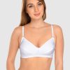 Bra Daisy Dee | Daisy Dee Non Padded Non Wired Full Coverage Bra Nclbr_ White