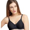 Bra Daisy Dee | Daisy Dee Non Padded Non Wired Full Coverage Bra Nsprstr _ Black