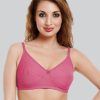 Bra Daisy Dee | Daisy Dee Rose Non Padded Non Wired Full Coverage Bra Nsarh_R. Pink