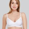 Bra Daisy Dee | Daisy Dee Padded Non Padded Non Wired Full Coverage Bra Nstrd_ White