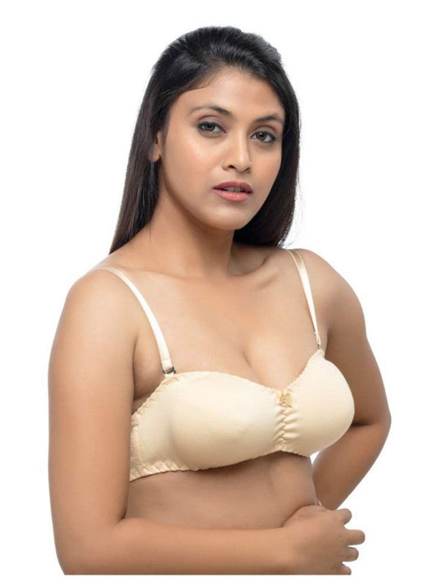 Bra Daisy Dee | Daisy Dee Skin Non Padded Non Wired Medium Coverage Bra -Enchantic_Skin Beige