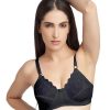 Bra Daisy Dee | Daisy Dee Non Padded Non Wired Full Coverage Bra Nglrea _ Black