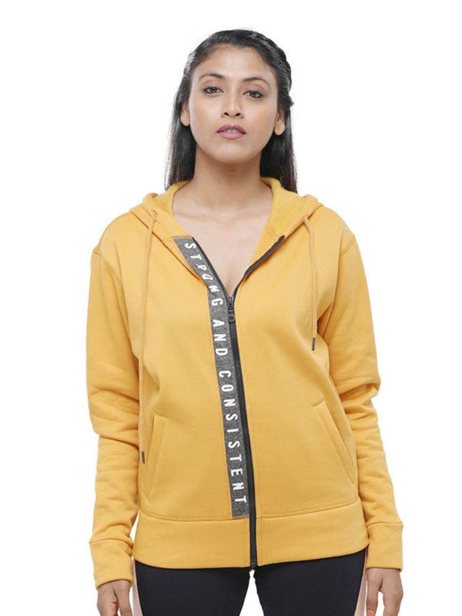 Winterwear Lovable | Women Mustard Solid Jackets Nd Jacket_Mustard Yellow