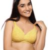 Bra Daisy Dee | Daisy Dee Mango Melange Padded Non Wired Full Coverage Bra Nsgnra_Mango Mlg Yellow