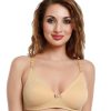 Bra Daisy Dee | Daisy Dee Skin Padded Non Wired Full Coverage Bra Nzng_Skin Beige