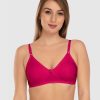 Bra Daisy Dee | Daisy Dee Rani Non Padded Non Wired Full Coverage Bra Nlbla_R. Pink