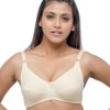 Bra Lovable | Lovable Cream Non Padded Non Wired Full Coverage Bra Comfyst_Cream Beige