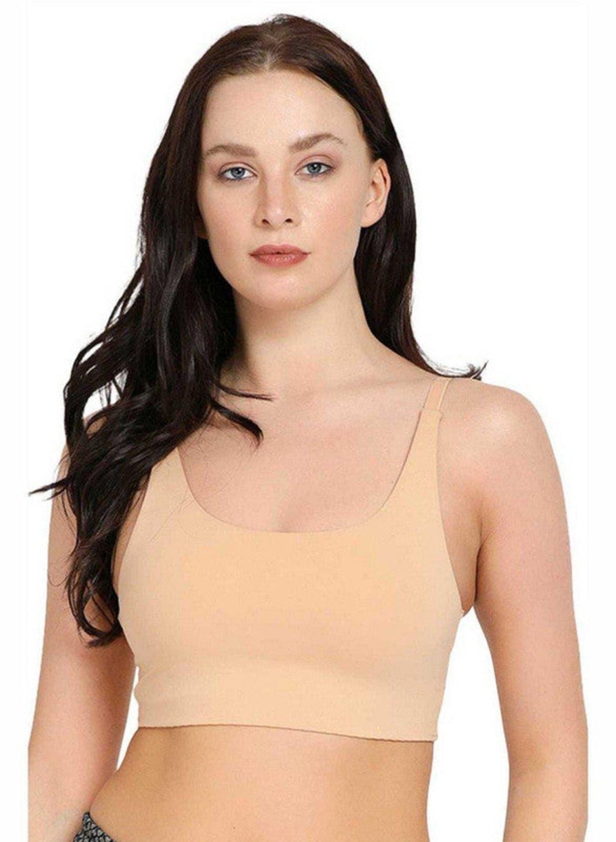 Sportswear Lovable | Lovable Skin Non Padded Non Wired Full Coverage Bra - Vitality Cami-Skin Beige