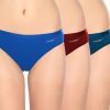 Panty Lovable | Women Assorted Solid Hipster Panty - Cottonbikini-Assorted Multicolor