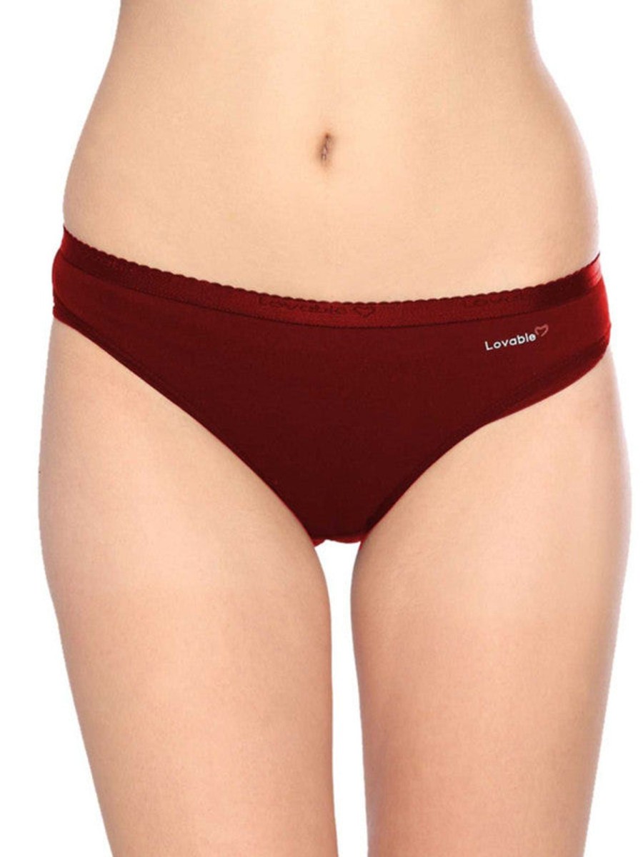 Panty Lovable | Women Assorted Solid Hipster Panty - Cottonbikini-Assorted Multicolor