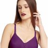 Bra Daisy Dee | Daisy Dee Wine Non Padded Non Wired Full Coverage Bra Nesprt_Wine Purple