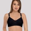 Bra Daisy Dee | Daisy Dee Non Padded Non Wired Full Coverage Bra Nshpu_ Black