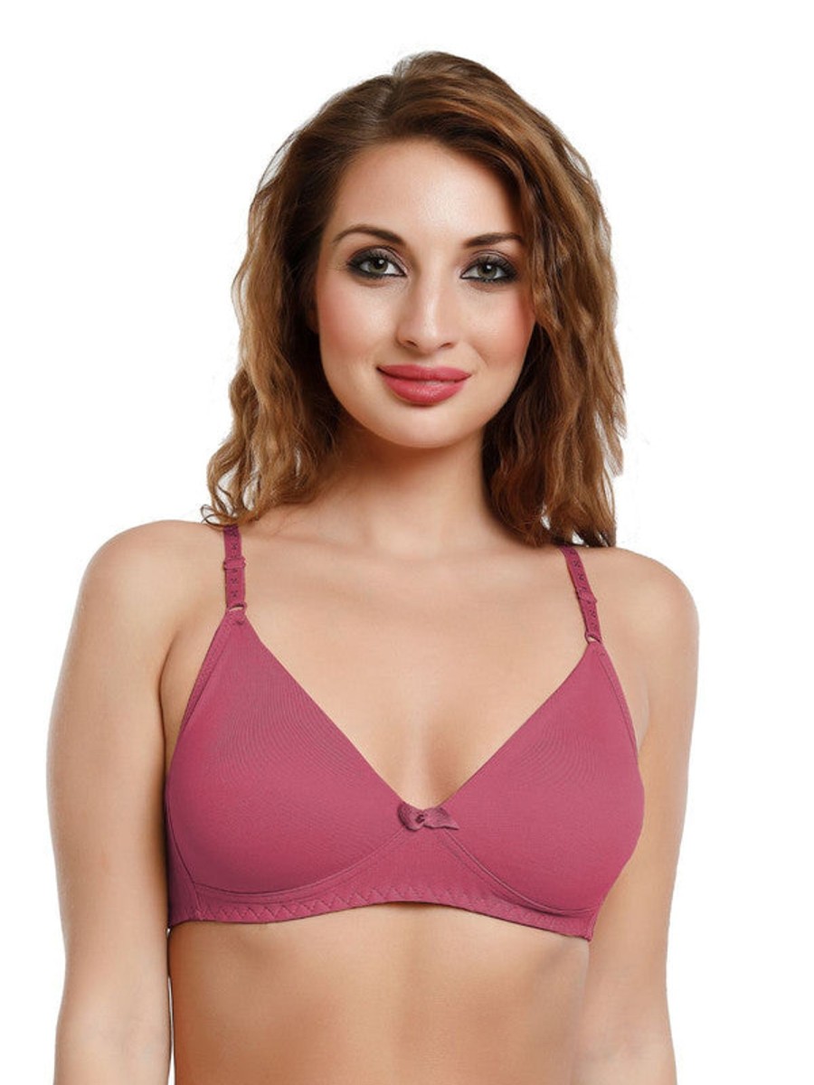 Bra Daisy Dee | Daisy Dee D. Padded Non Wired Full Coverage Bra Nzng_D. Pink