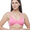 Bra Daisy Dee | Daisy Dee Dark Non Padded Non Wired Medium Coverage Bra -Embrace_Dark Pink