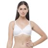 Bra Daisy Dee | Daisy Dee Non Padded Non Wired Full Coverage Bra Nadr_ White