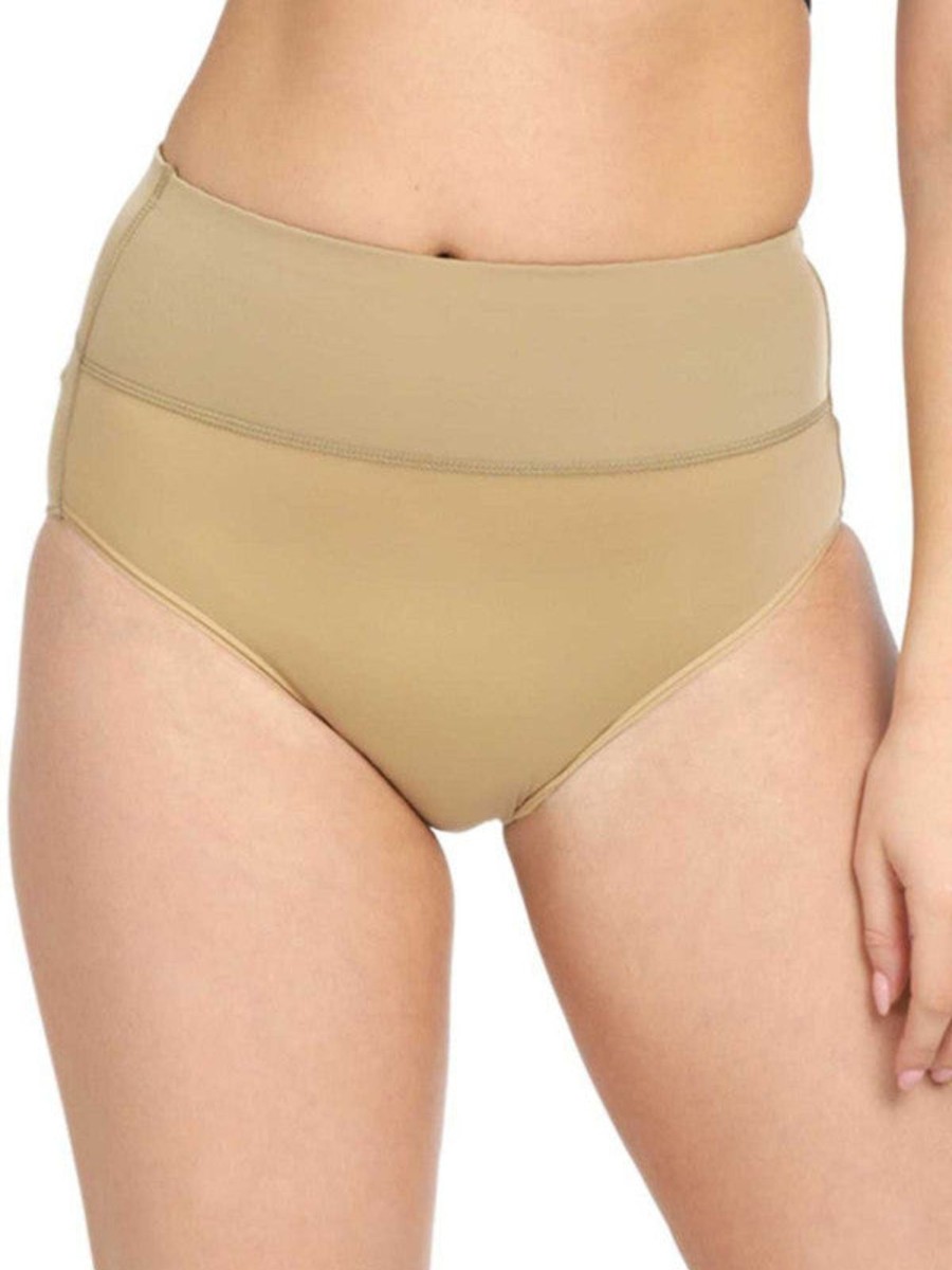 Panty Lovable | Women Skin Solid Shapewear Panty - Shaper-Skin Beige