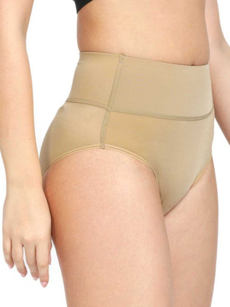 Panty Lovable | Women Skin Solid Shapewear Panty - Shaper-Skin Beige