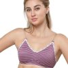 Bra Lovable | Lovable Wine-Grey Non Padded Non Wired Full Coverage Bra Nexa 3_Wine-Grey Multicolor