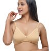 Bra Daisy Dee | Daisy Dee Skin Non Padded Non Wired Full Coverage Bra Prima_Skin Beige